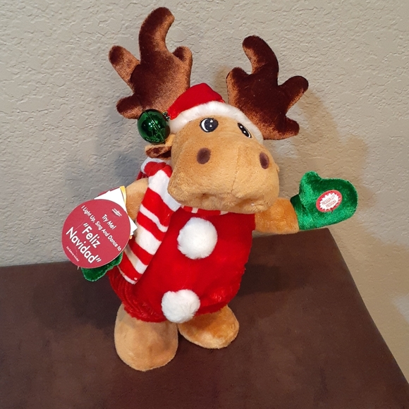 dancing reindeer toy